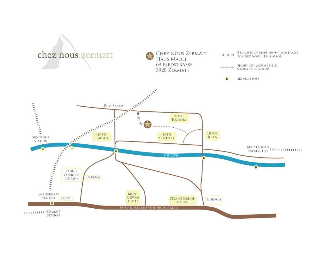 Chez Nous Zermatt Apartment Ngoại thất bức ảnh